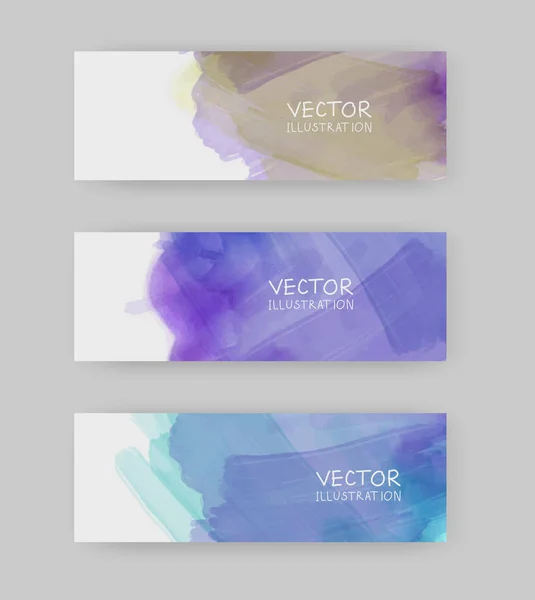 Coleção de formas de banner vetorial isolado no branco — Vetor de Stock