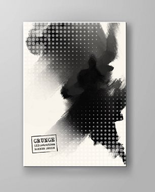 Soyut Rorchar arka plan.