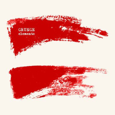 vektör grunge fırçalar