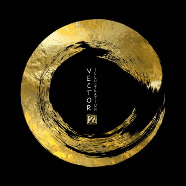 Vektör siyah ve altın tasarım şablonları