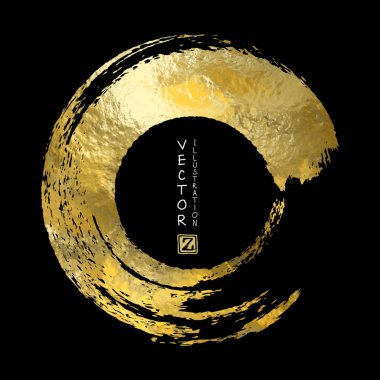 Vektör siyah ve altın tasarım şablonları