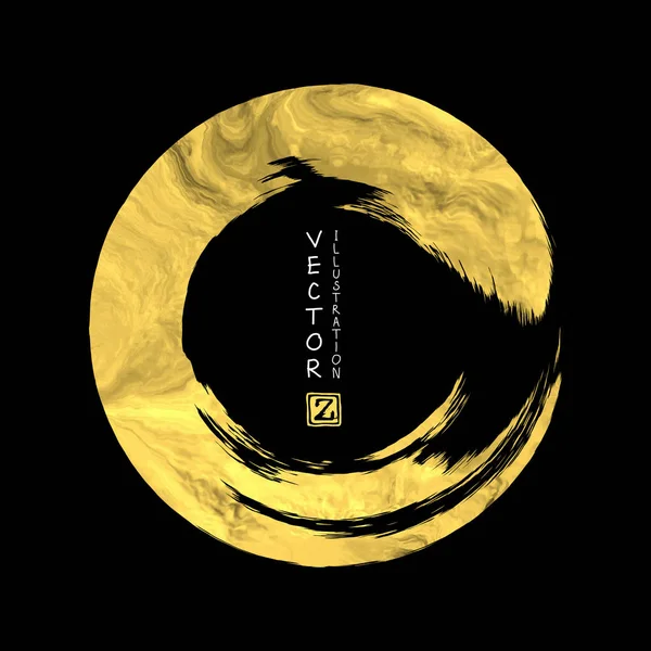 Vektör siyah ve altın tasarım şablonları