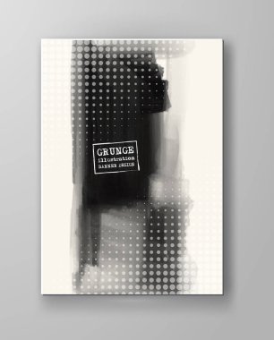 Soyut Rorchar arka plan.