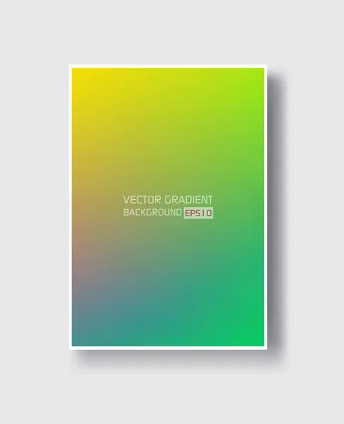 Creative design poster with vibrant gradients. — Stock Vector