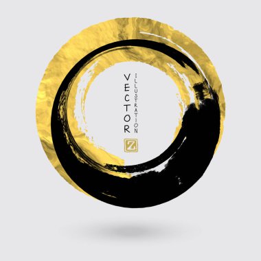 Vektör siyah ve altın tasarım şablonları