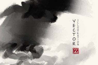 Soyut mürekkep arka plan. Mermer stili.