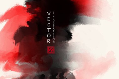 vektör siyah mürekkep fırça darbesi