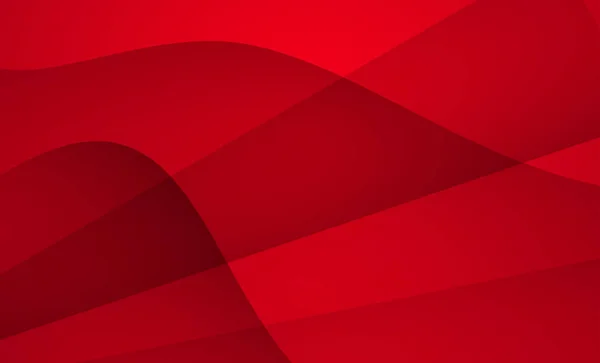 Rote Farbe geometrischer Hintergrund abstrakte Kunst Vektor — Stockvektor