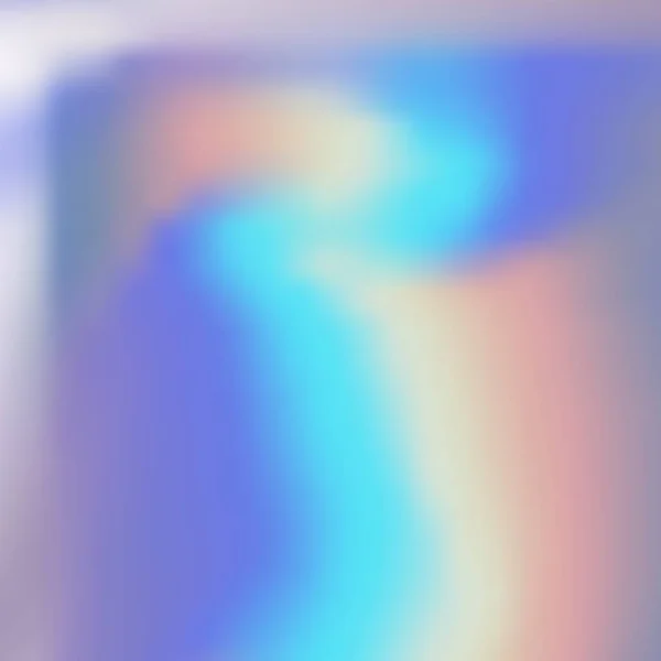 Fondo holográfico abstracto en pastel, diseño de color neón . — Vector de stock