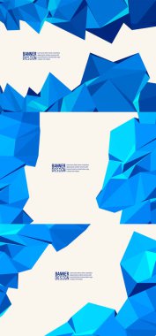 Vektör Renk Üçgeni Tasarım Şablonları Broşürleri Ayarlandı