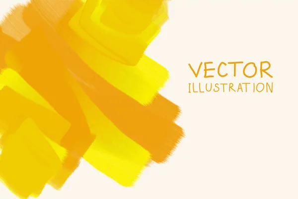 Fond abstrait couleur jaune. Illustration vectorielle eps 10 — Image vectorielle
