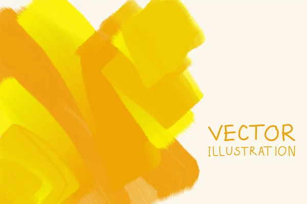 Fondo abstracto color amarillo . — Vector de stock