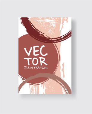 El Çizimi Evrensel Kartı. Flyers, Pankartlar, Posterler, Davetiyeler, Broşürler İçin Tasarım.