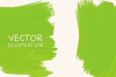 İş tasarım şablonları. Yeşil Boya Arkaplanlı Broşür.