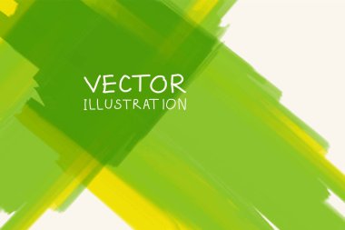 İş tasarım şablonları. Yeşil Boya Arkaplanlı Broşür.