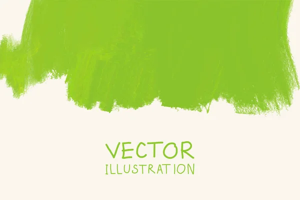 Modelos de design de negócios. Brochura com fundo de pintura verde . — Vetor de Stock