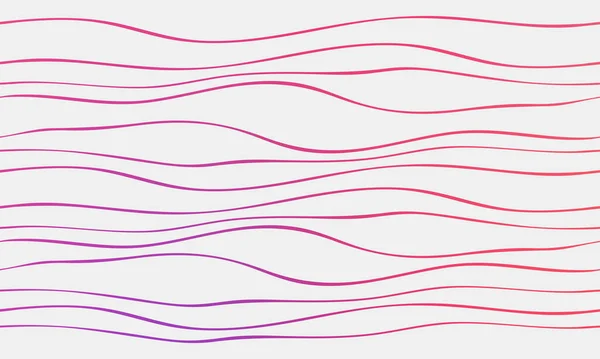 Pastellfarbenvektor Abstrakter Doodle Hintergrund Elegantes Wellenmuster Mit Unscharfem Verlauf Das — Stockvektor