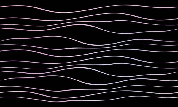 Pastel Χρώμα Διάνυσμα Αφηρημένη Doodle Φόντο Κύμα Κομψό Μοτίβο Κλίση — Διανυσματικό Αρχείο