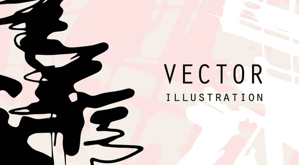 Umělecké Kreativní Univerzální Karty Ručně Kreslené Textury Design Plakátu Pohlednice — Stockový vektor