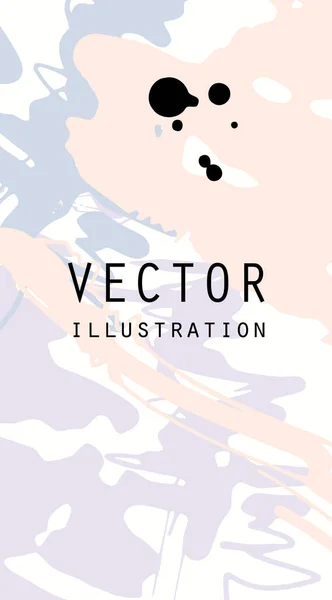 Carte Artistiche Creative Universali Texture Disegnate Mano Design Poster Cartellone — Vettoriale Stock