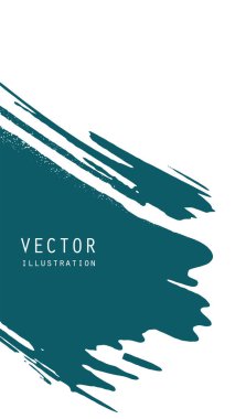 Grunge efektli soyut mürekkep fırçası afişleri. Japon tarzı. Vektör illüstrasyonu