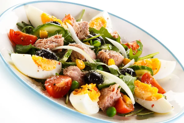 Tuna Vegetable Salad — Stock Photo, Image