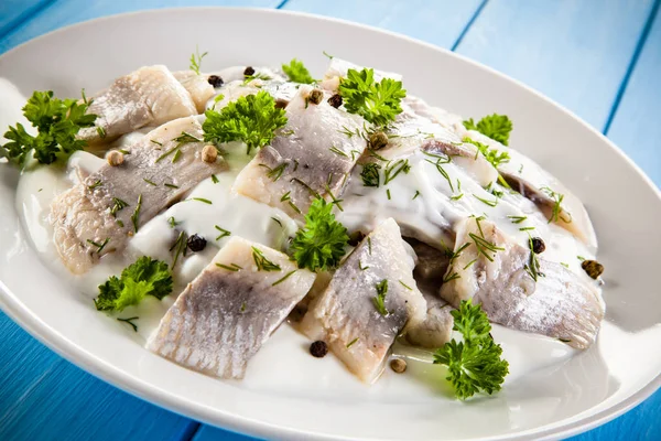 Filets Hareng Marinés Crème — Photo