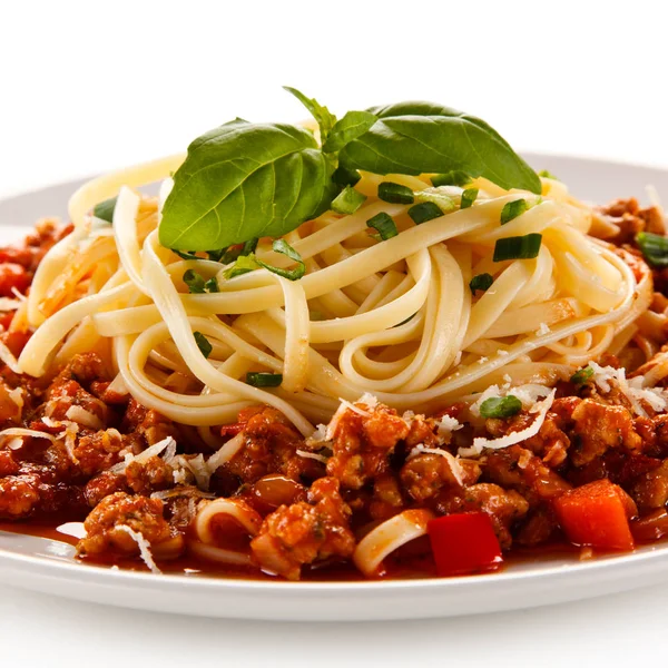 Spicy Pasta Meat — 스톡 사진