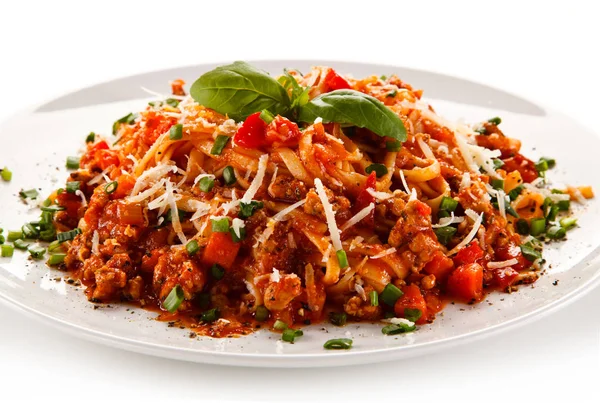 Spicy Pasta Meat — 스톡 사진