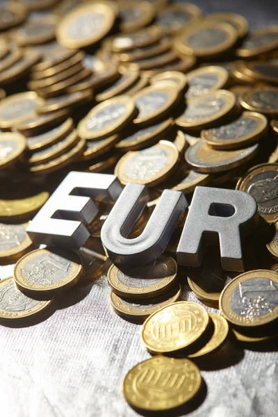 euro para yığını