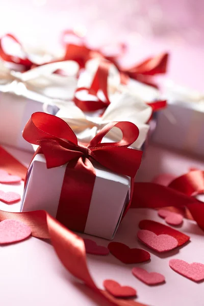 Presents for Valentine day — Stock Photo, Image