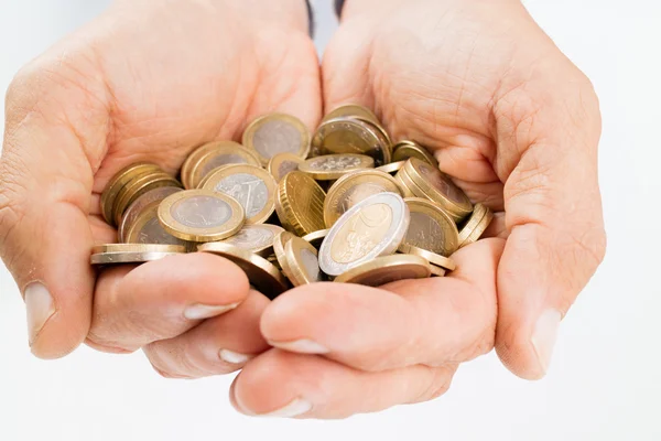 Male hands with money — Stock Photo, Image