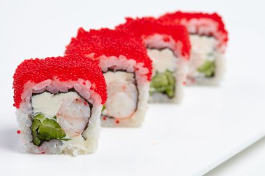 lezzetli taze sushi 