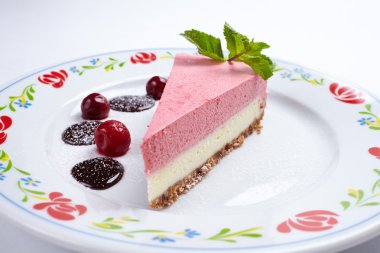 cherires ile lezzetli peynirli kek