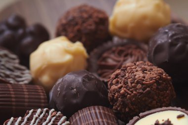 lezzetli çikolata tatlılar