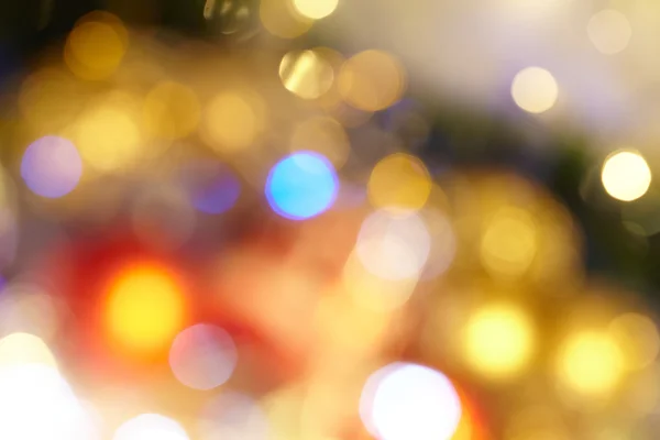 Abstract Christmas Bokeh Light Background — Stock Photo, Image