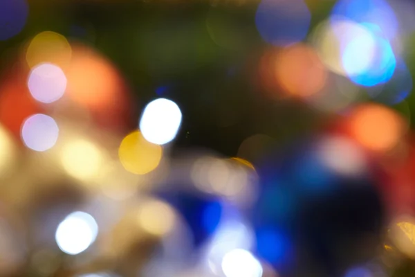 Abstract Christmas Bokeh Light Background — Stock Photo, Image