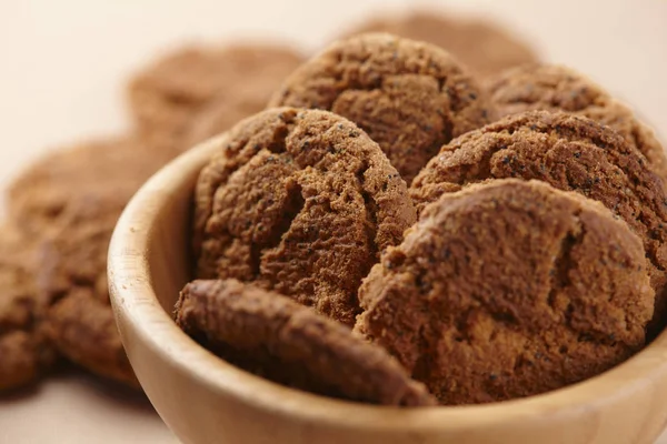 Smakelijke havermout cookies — Stockfoto