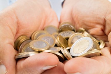 Euro coins tutan eller 