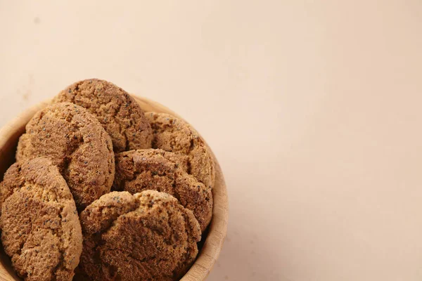 Délicieux biscuits à l'avoine — Photo