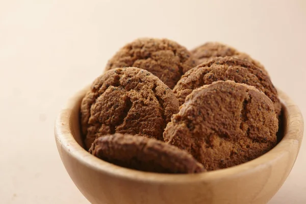 Biscotti saporiti di farina d'avena — Foto Stock