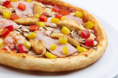 taze lezzetli pizza 
