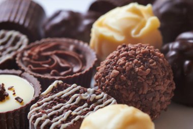 lezzetli çikolata tatlılar