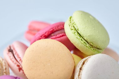 taze lezzetli macaroons