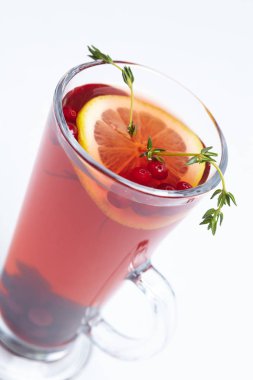 Taze lezzetli kış içki 