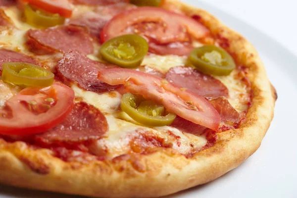 Taze lezzetli pizza — Stok fotoğraf