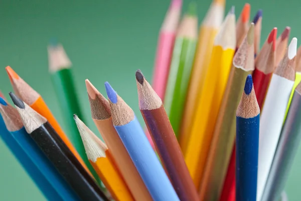 Bunch of color pencils — Stock Photo, Image