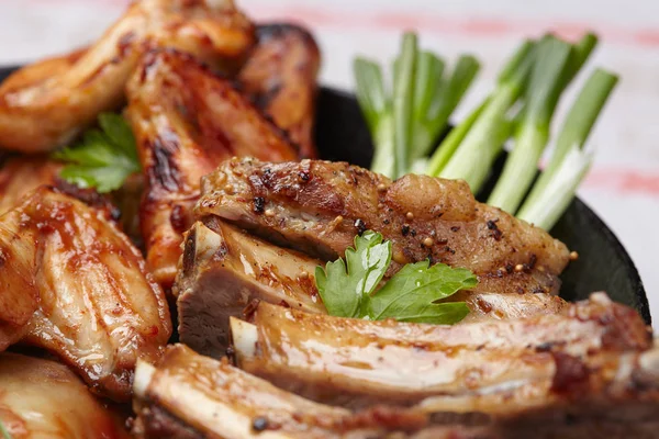 lezzetli kızarmış tavuk