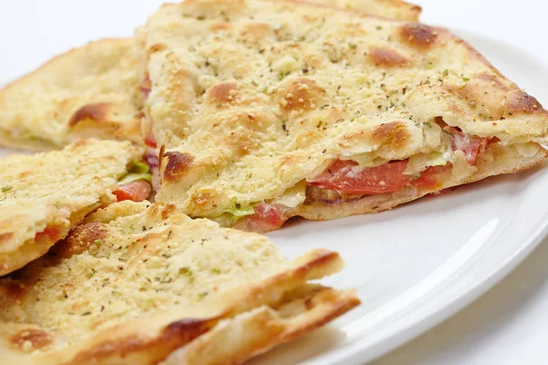 Verse pita brood — Stockfoto