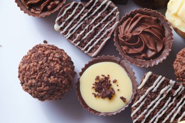 lezzetli çikolata tatlılar